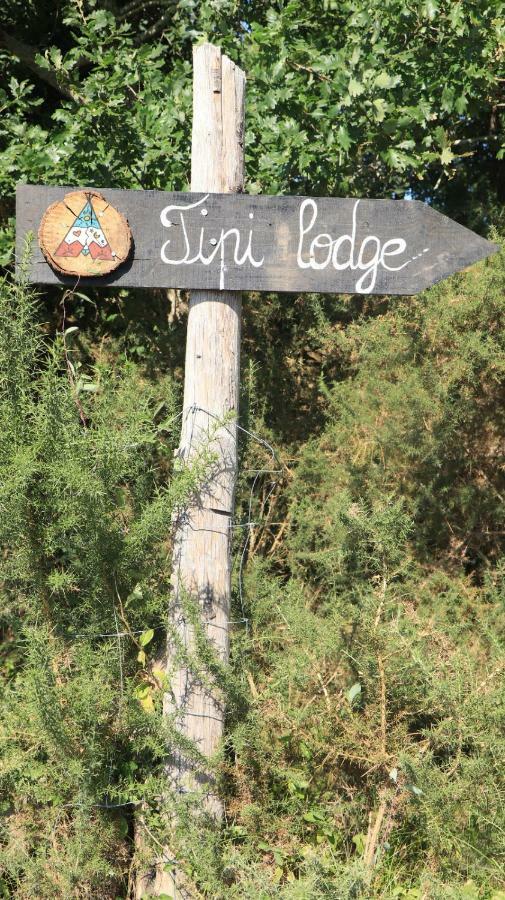 Tipi Lodge Dans La Foret Mimizan Exterior photo